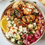 Easy Honey Harissa Chicken Bowls