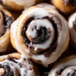 Cookies and Cream Cinnamon Rolls