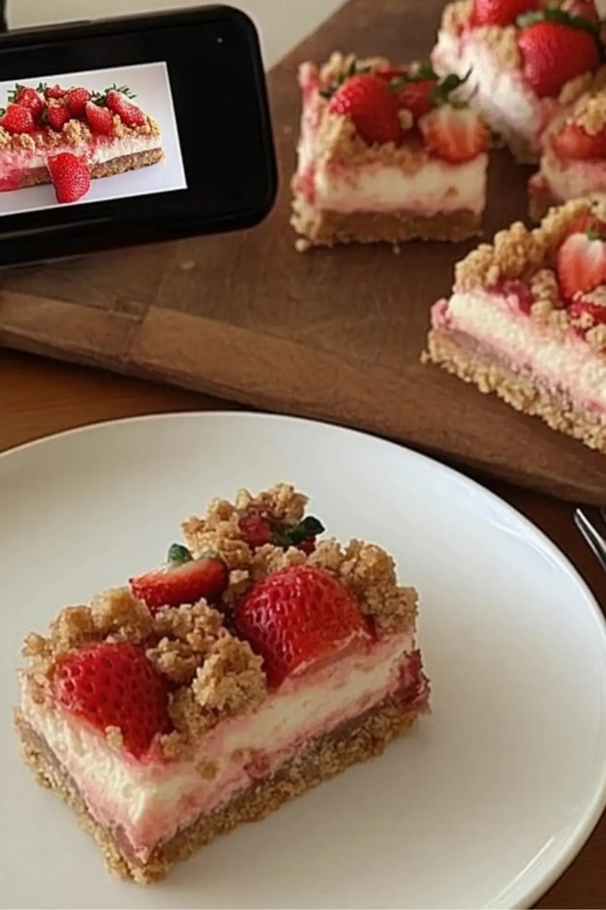 Strawberry Cheesecake Bars Strawberry Cheesecake Bars