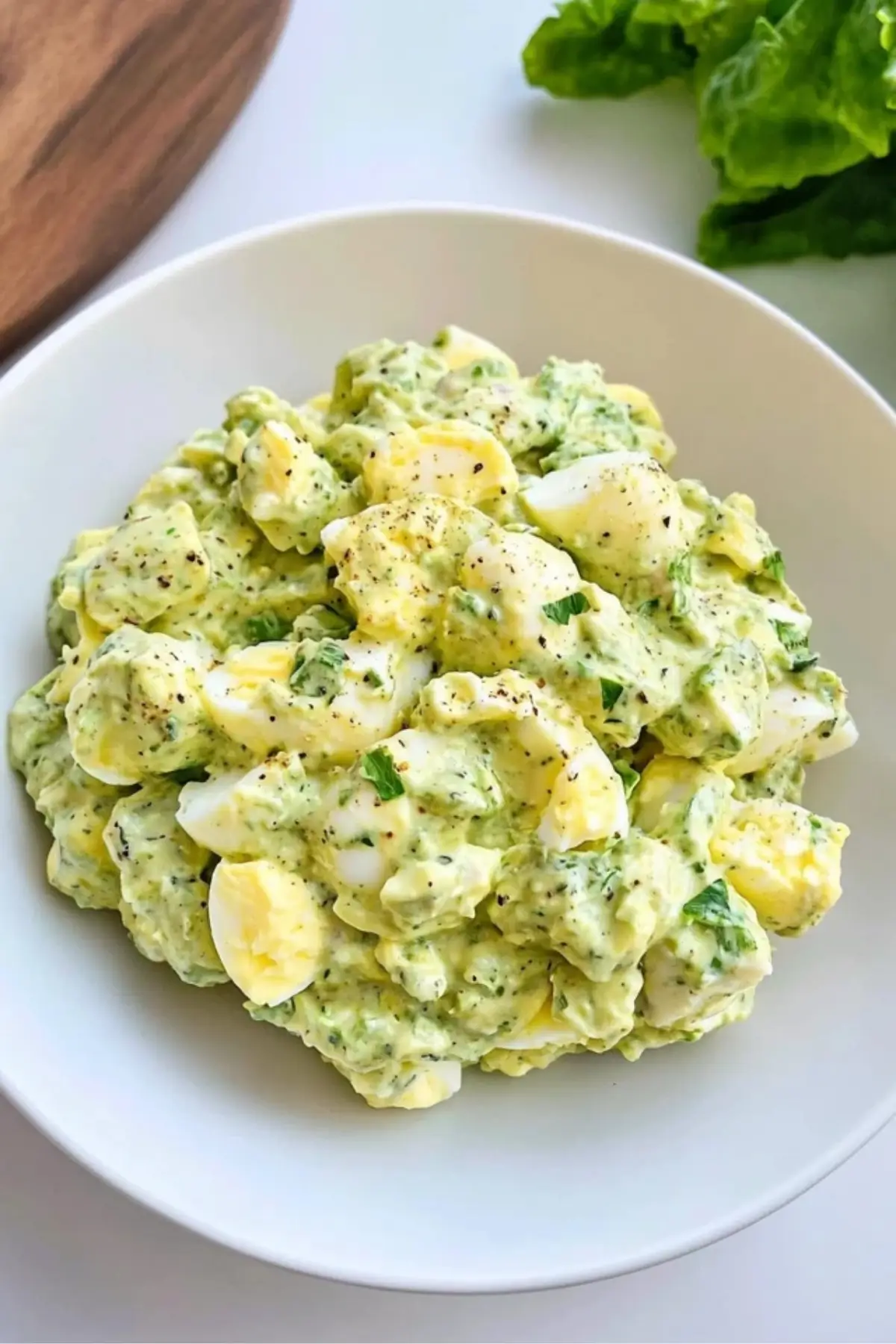 Creamy Avocado Egg Salad