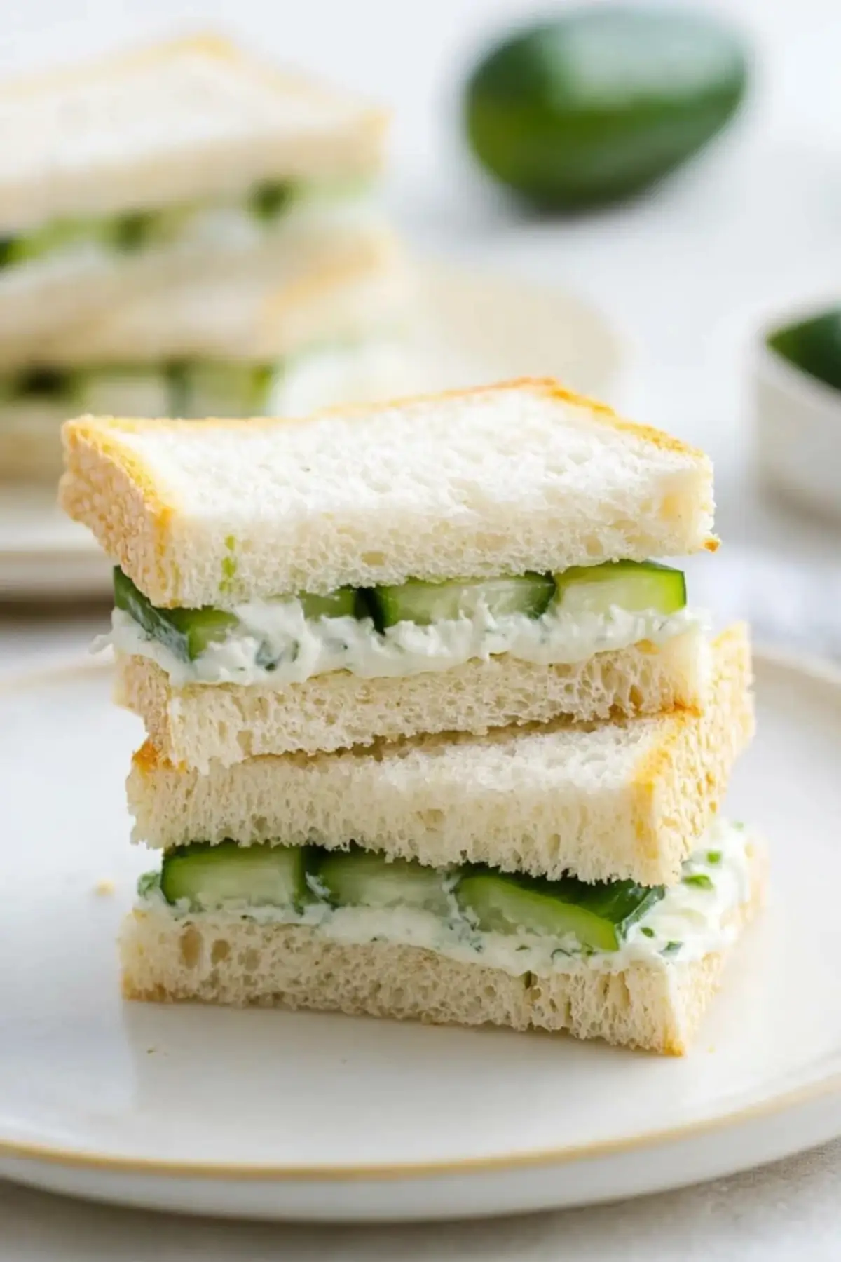 The Perfect Cucumber Sandwiches