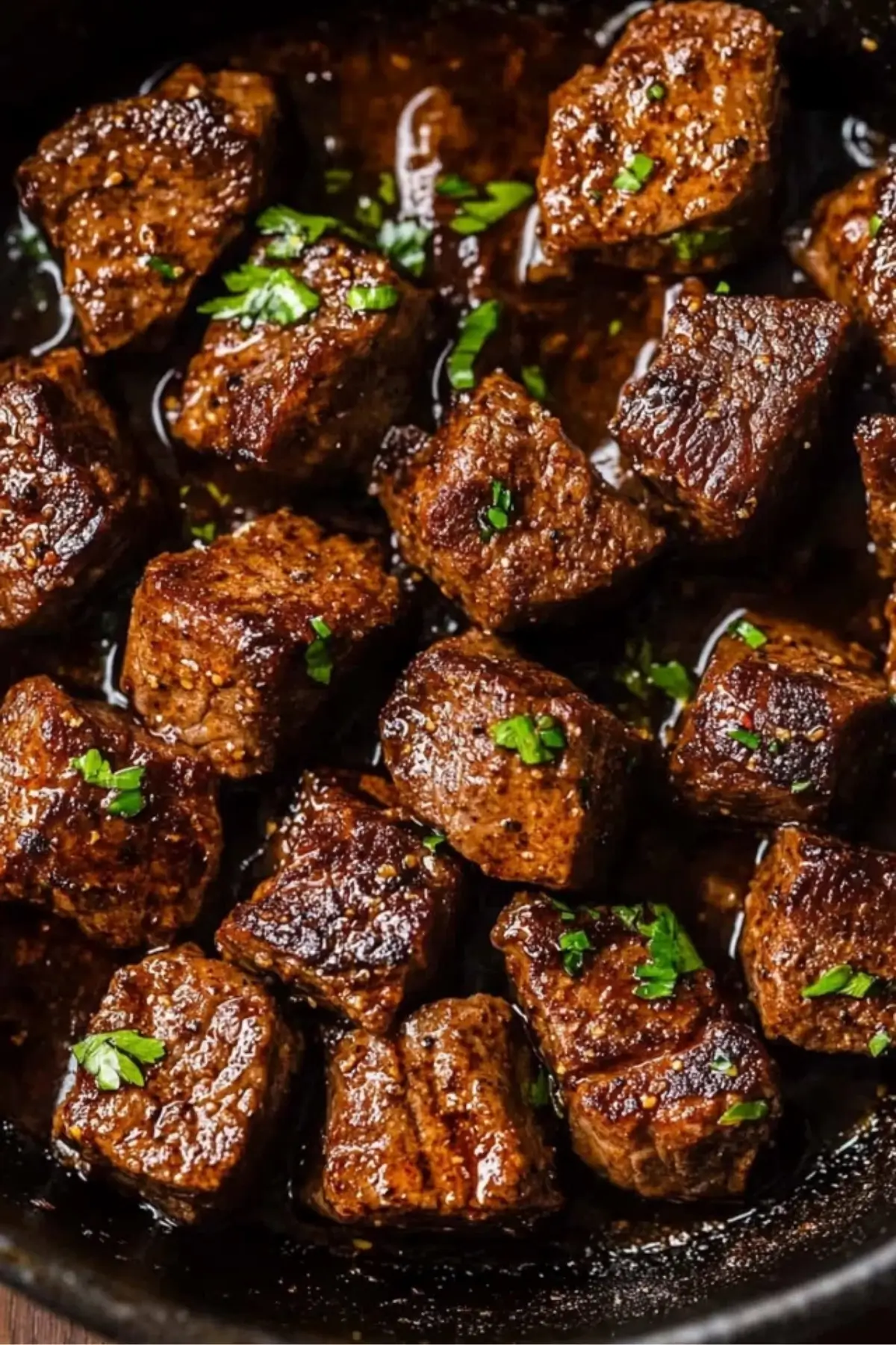 Cajun Garlic Butter Steak Bites