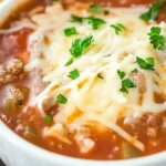 Cozy Lasagna Soup