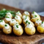 Easy Mini Baked Potatoes