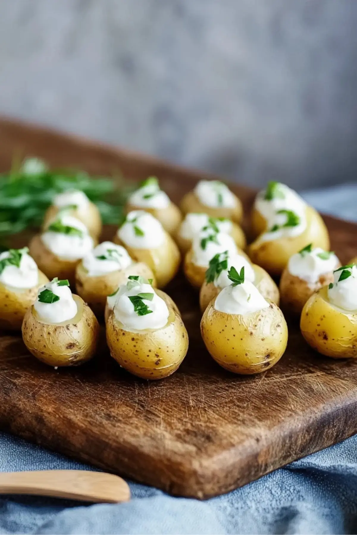 Easy Mini Baked Potatoes