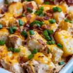 Loaded Potato Ranch Chicken Casserole