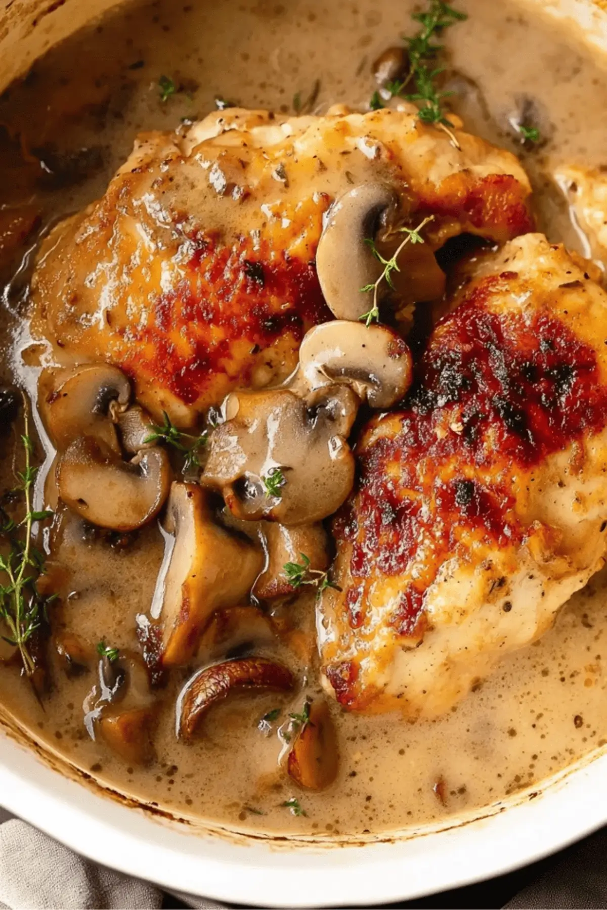 Creamy Mushroom Chicken