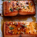 Easy Honey Glazed Salmon