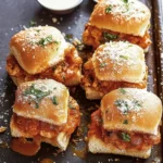 Easy Chicken Parmesan Sliders