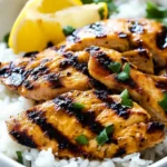 Hawaiian Chicken with Coconut Rice