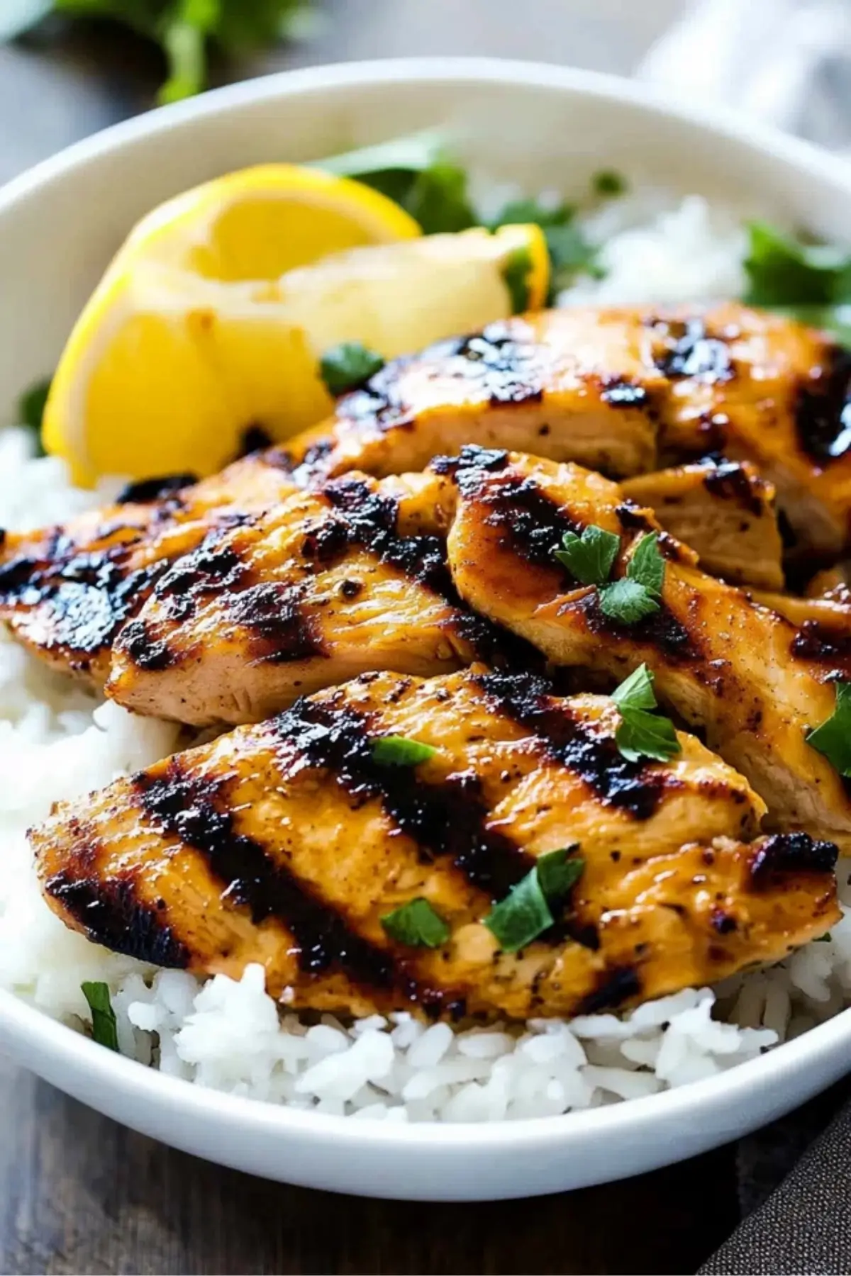 Hawaiian Chicken with Coconut Rice