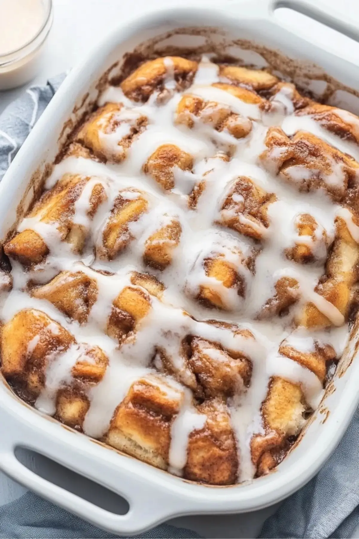 Easy Cinnamon Roll Casserole