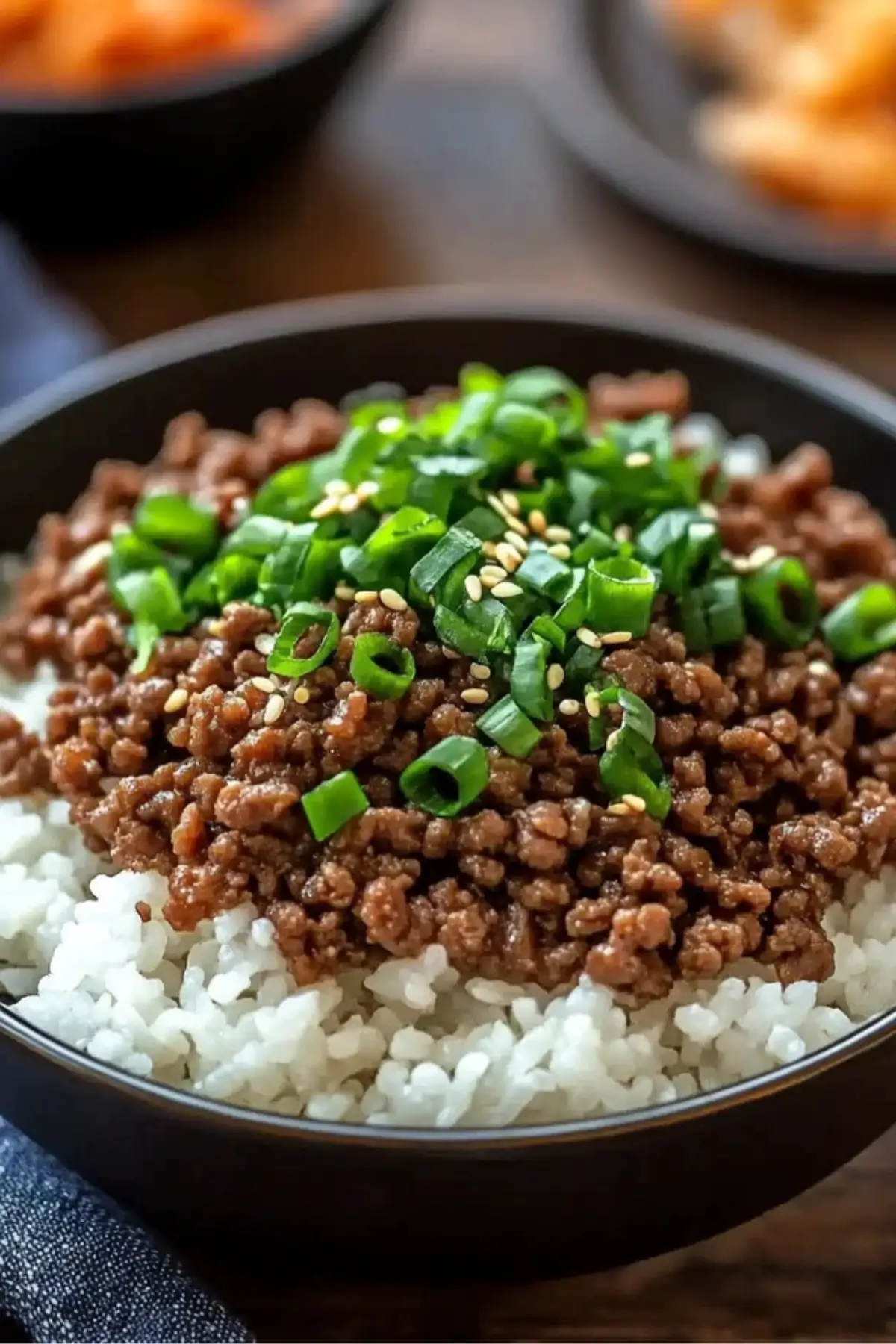 Easy Korean Ground Beef Bowl