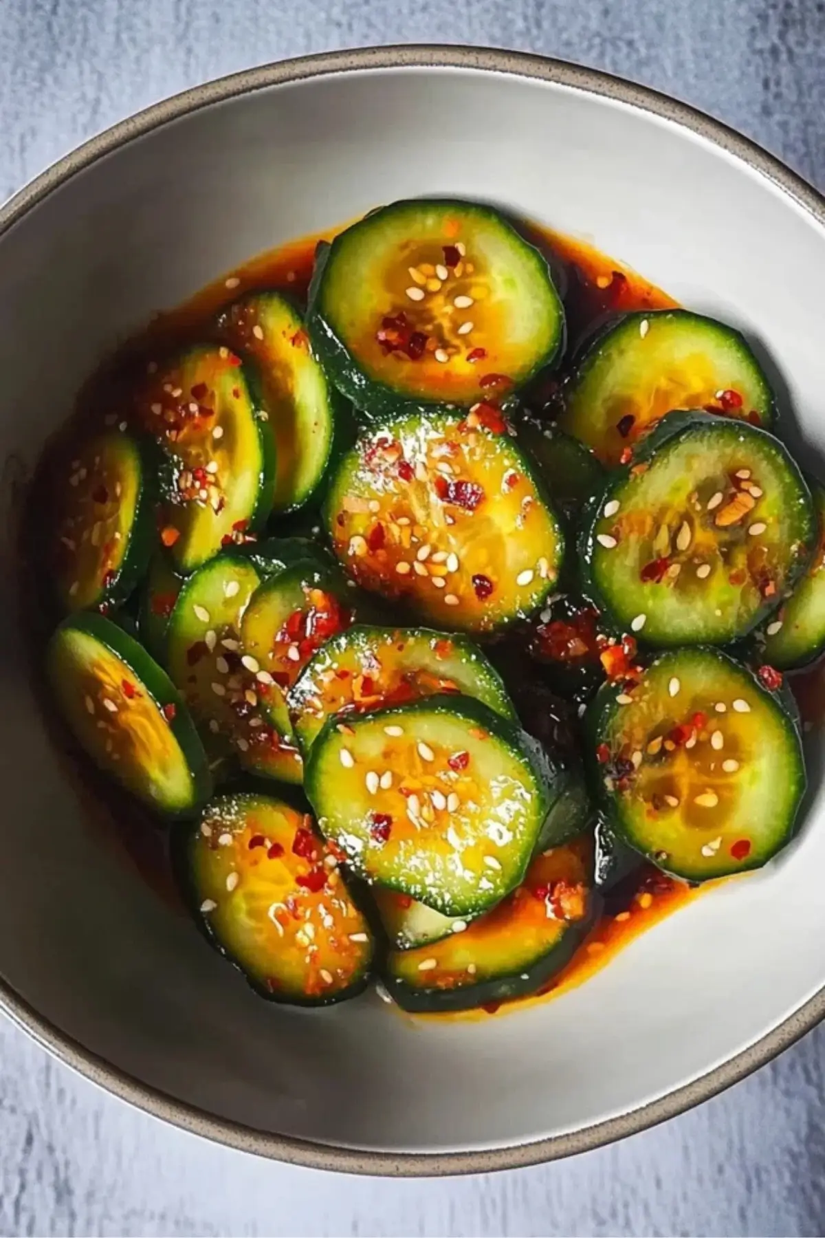 Easy Asian Cucumber Salad