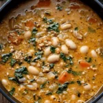 Hearty Tuscan White Bean Soup