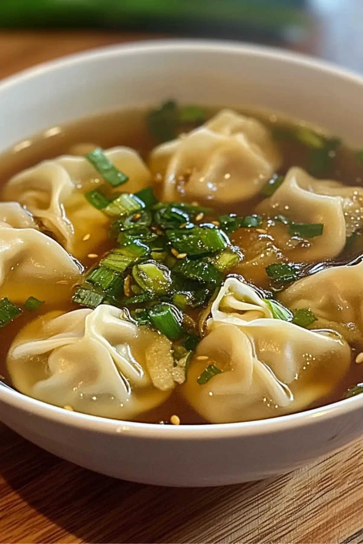 Homemade Wonton Soup