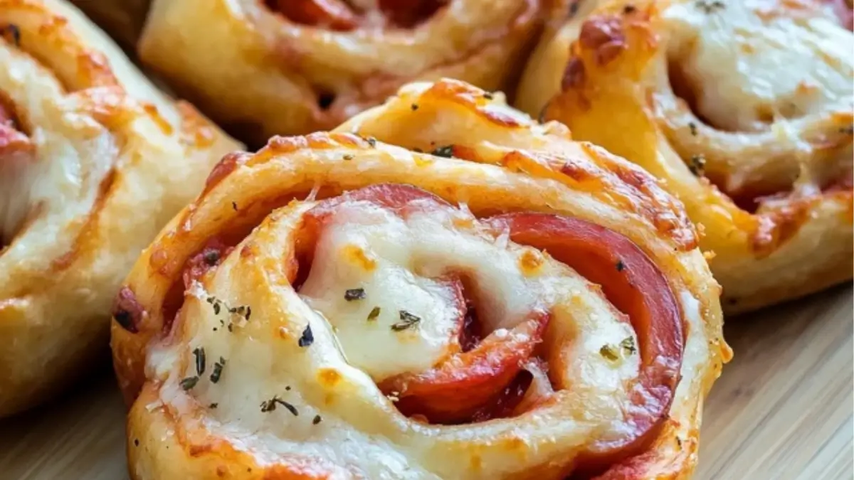 Easy Homemade Pizza Rolls