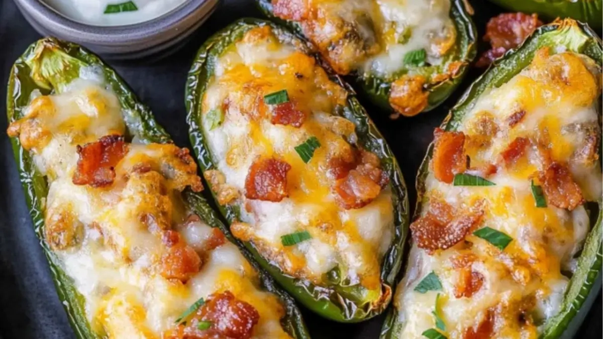 Bacon-Wrapped Jalapeño Poppers