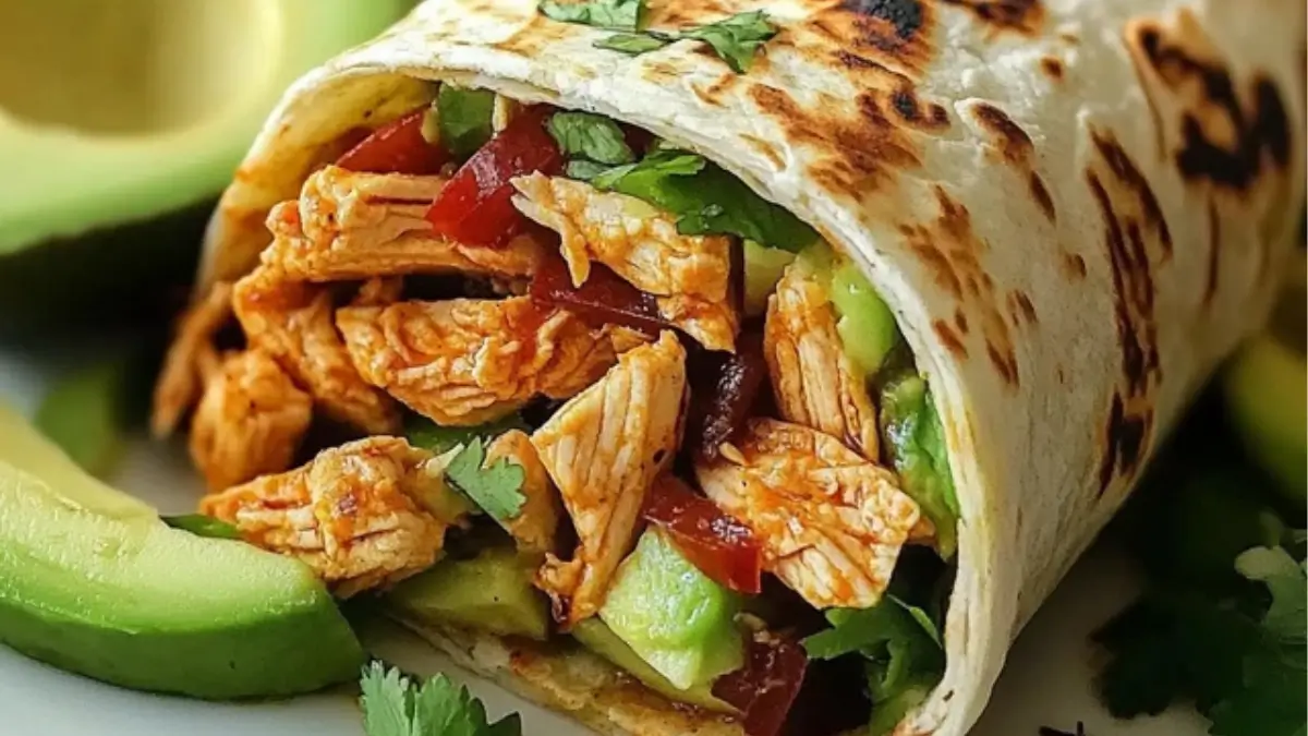 Chicken Avocado Wrap