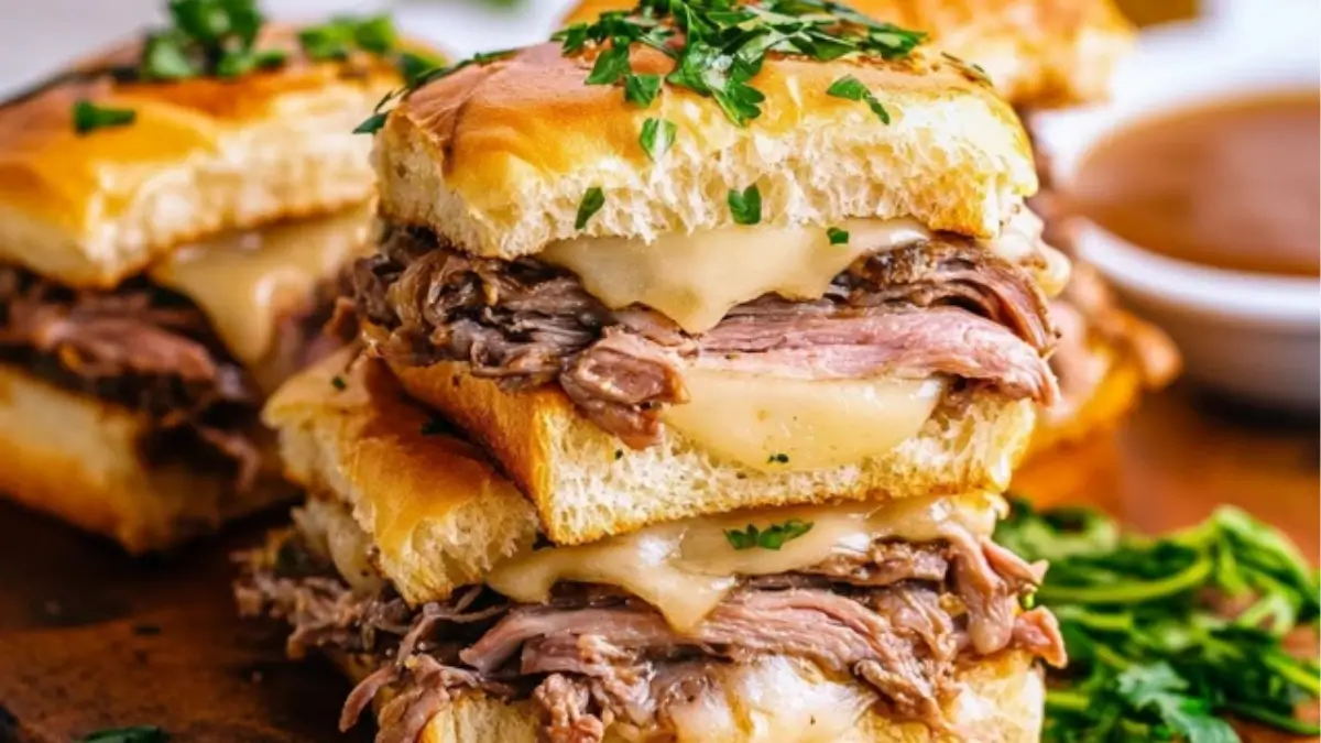 Easy French Dip Sliders