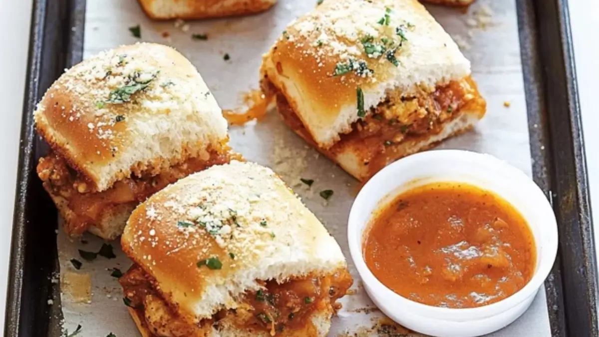 Chicken Parmesan Sliders