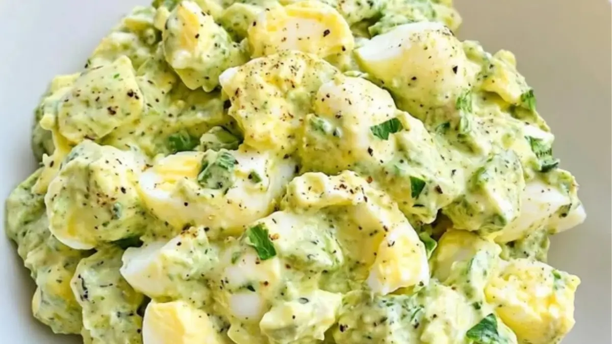 Creamy Avocado Egg Salad