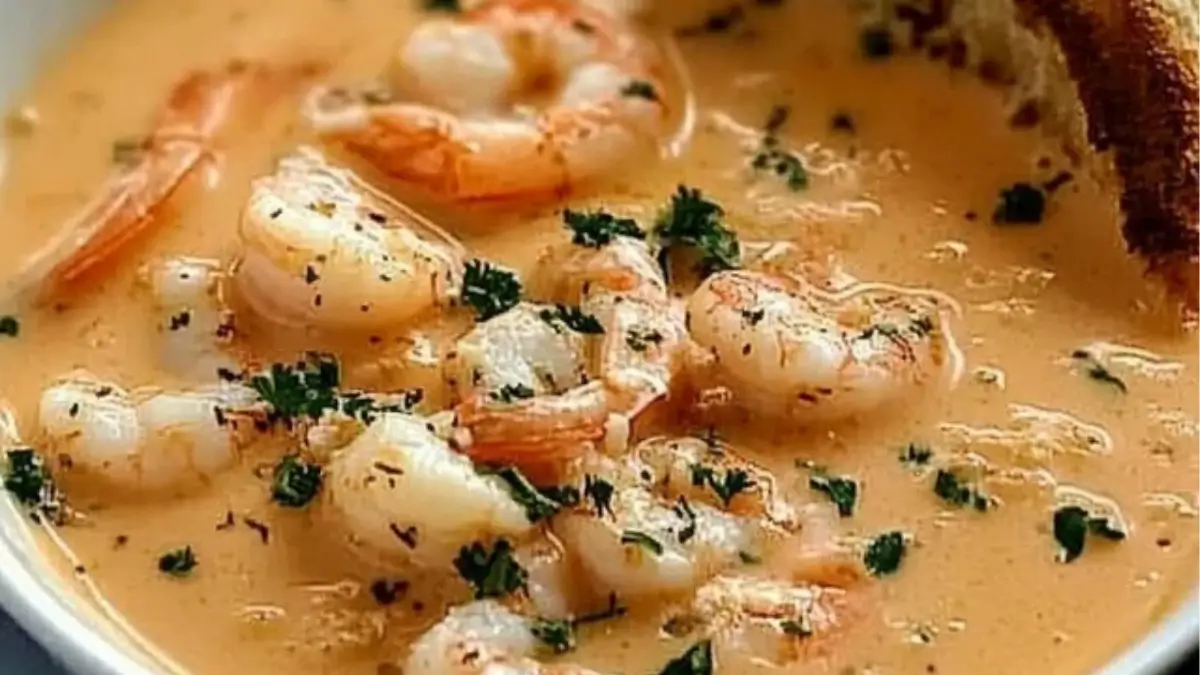 Creamy Crab and Shrimp Bisque