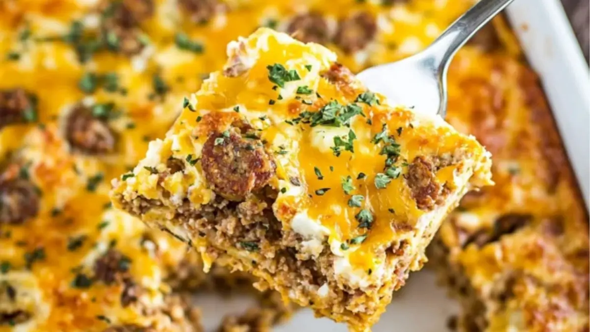 Easy Breakfast Sausage Casserole