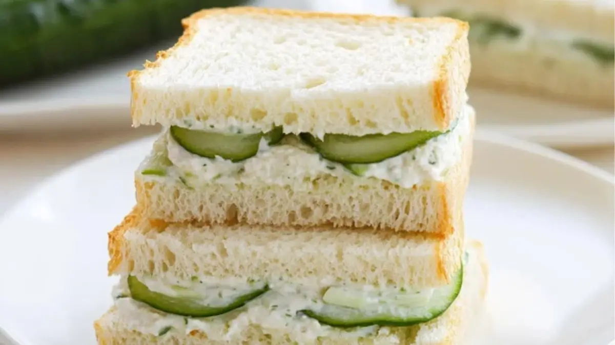 The Perfect Cucumber Sandwiches