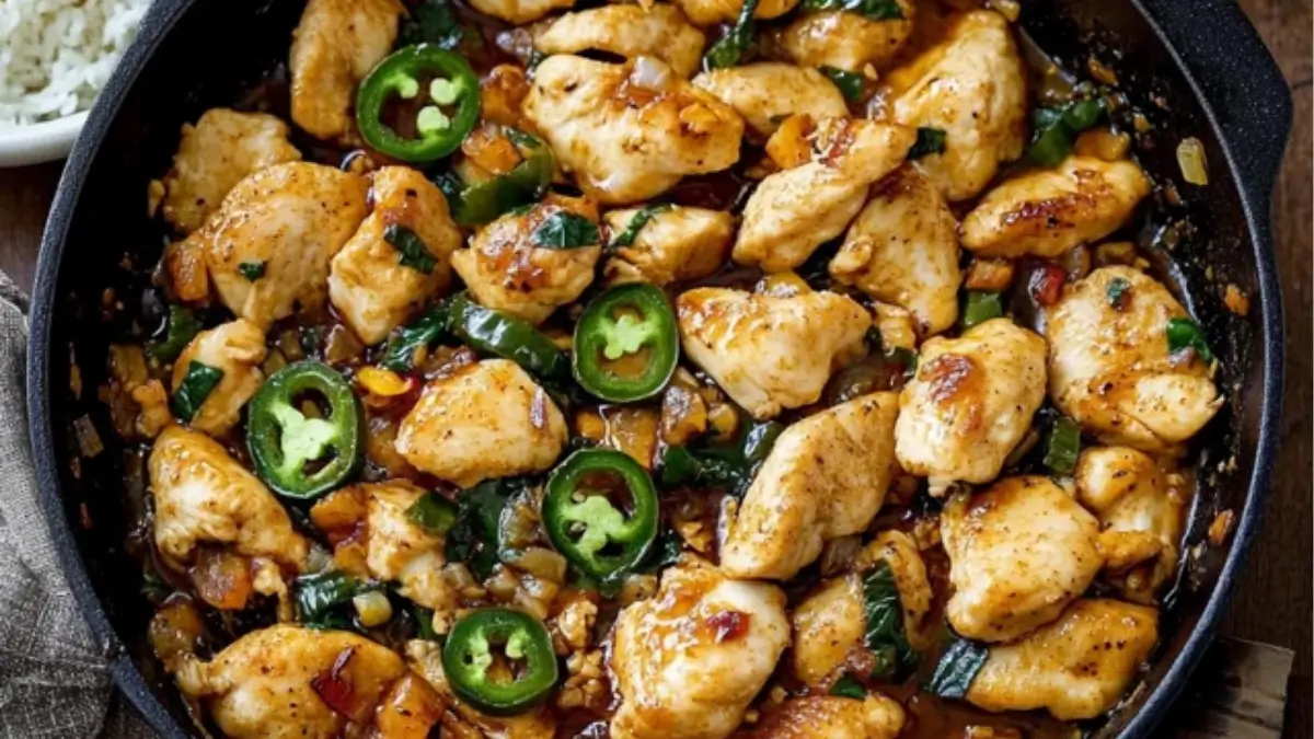 Spicy and Savory Jalapeno Chicken