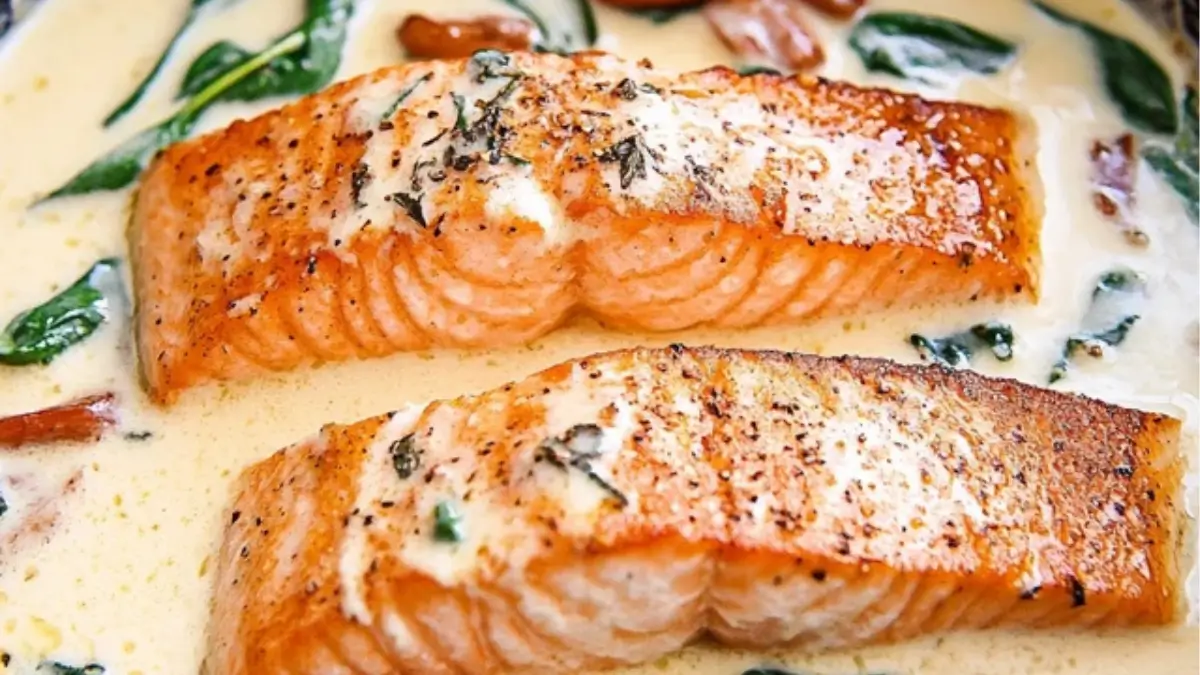 Creamy Tuscan Salmon