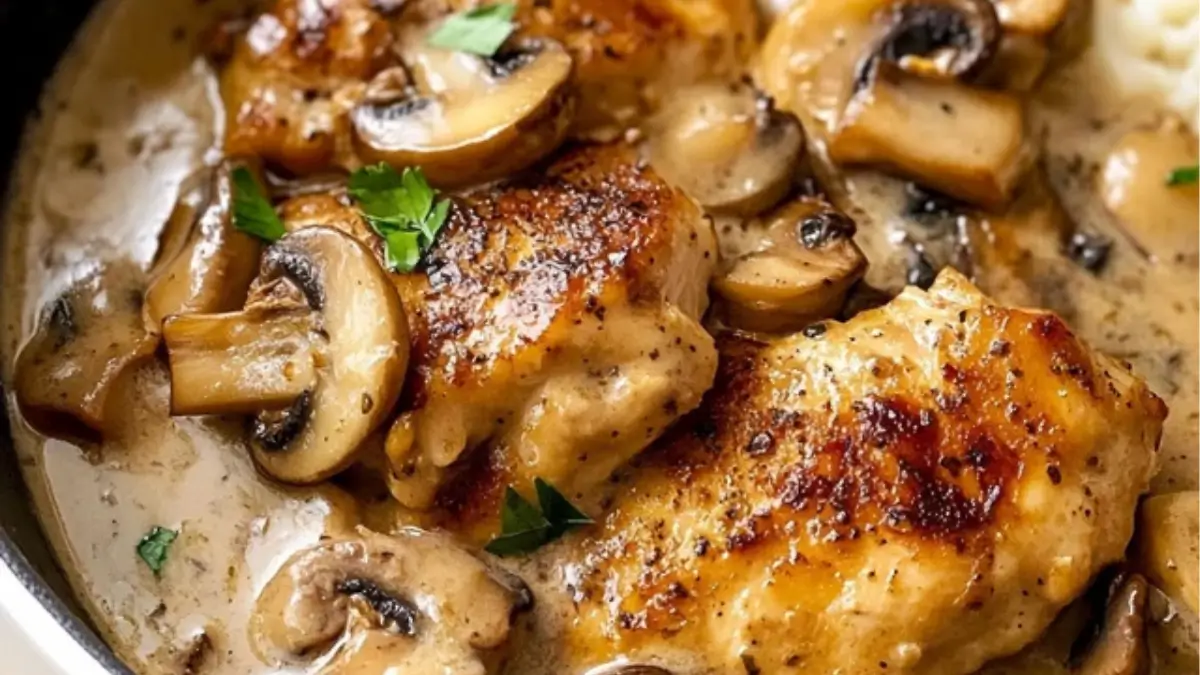 Creamy Mushroom Chicken