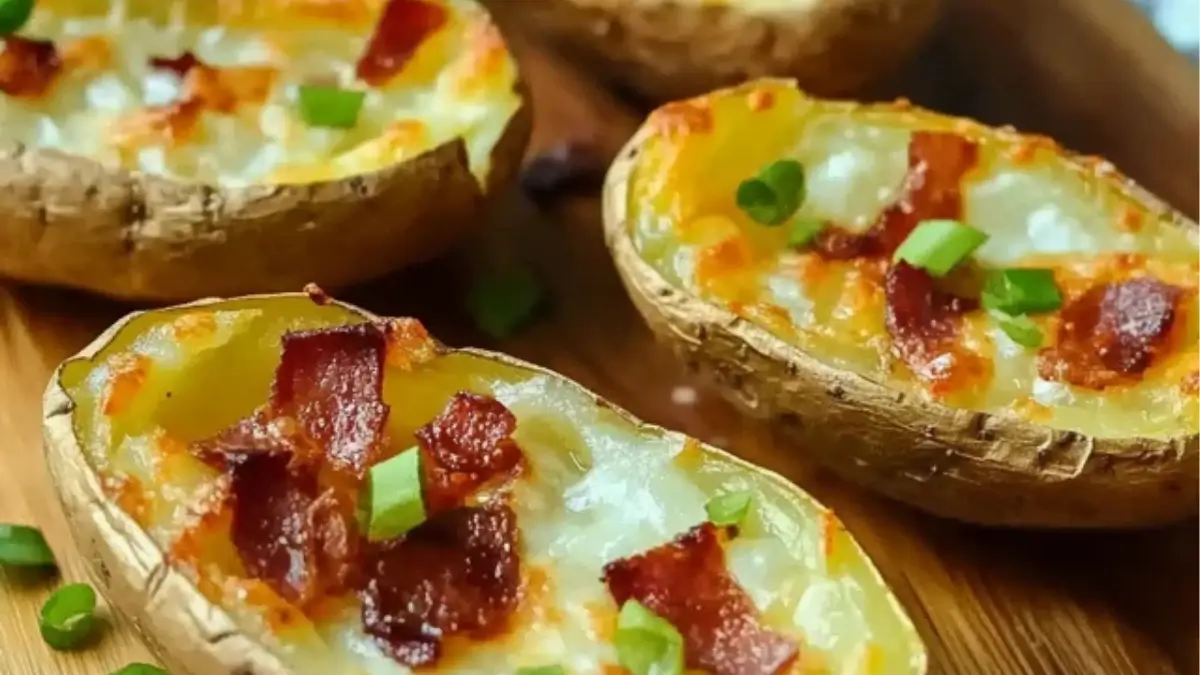 Crispy Baked Potato Skins