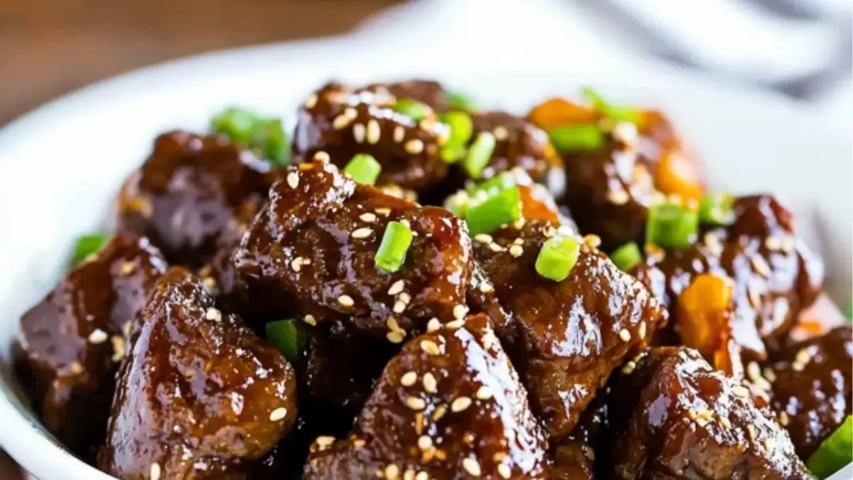 Honey Garlic Steak Bites