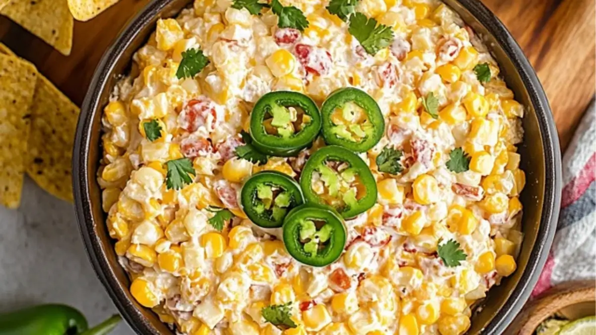 Crockpot Jalapeno Corn Dip