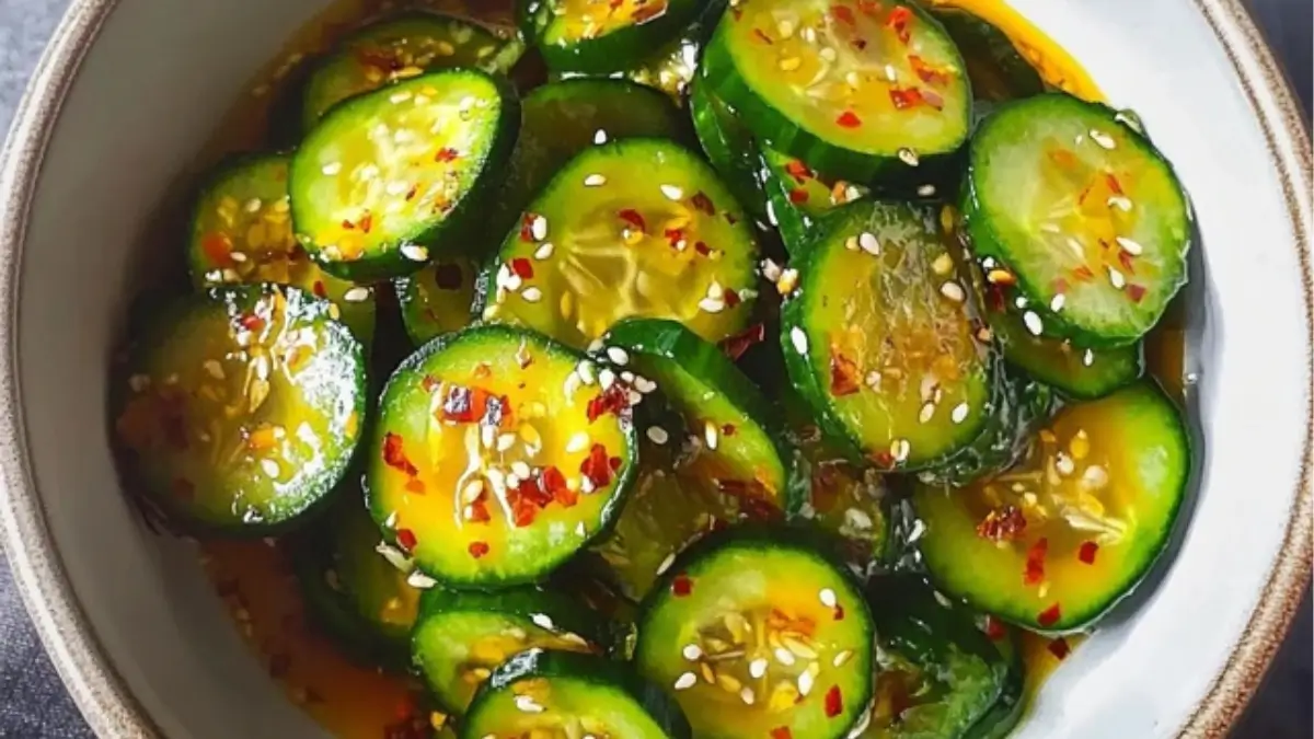 Easy Asian Cucumber Salad