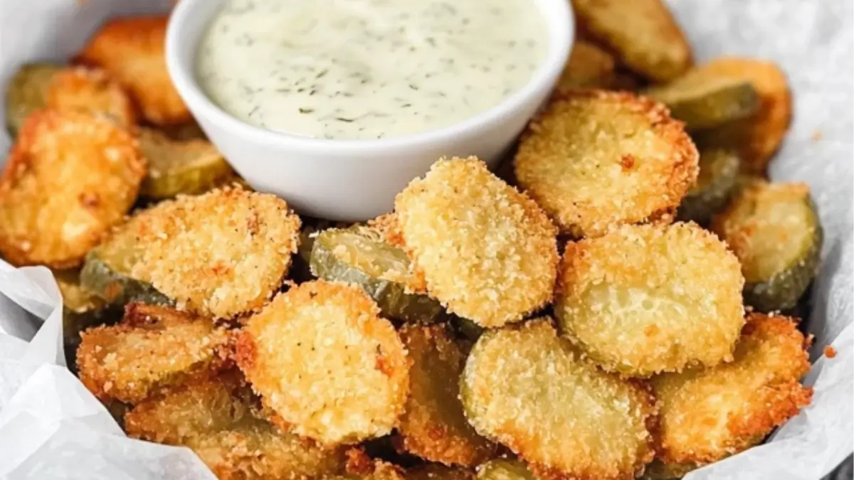 Crispy Deep-Fried Pickles