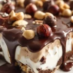 Buster Bar Ice Cream Cake