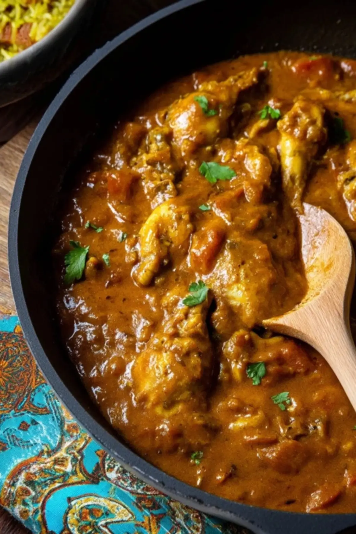 Chicken Dupiaza with Pilau Rice Chicken Dupiaza with Pilau Rice
