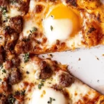 Sausage Breakfast Pizza
