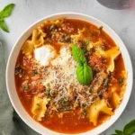 Cozy Lasagna Soup