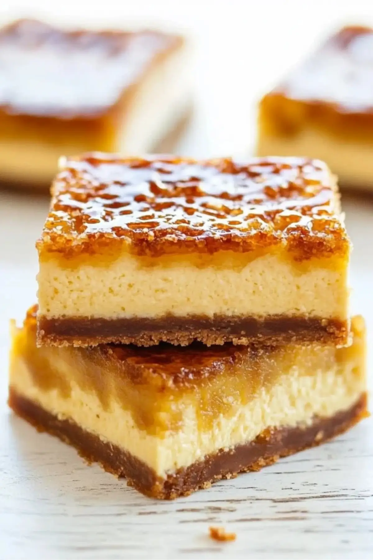 Crème Brûlée Cheesecake Bars Crème Brûlée Cheesecake Bars