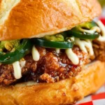 Jalapeño Honey Crispy Chicken Sandwich
