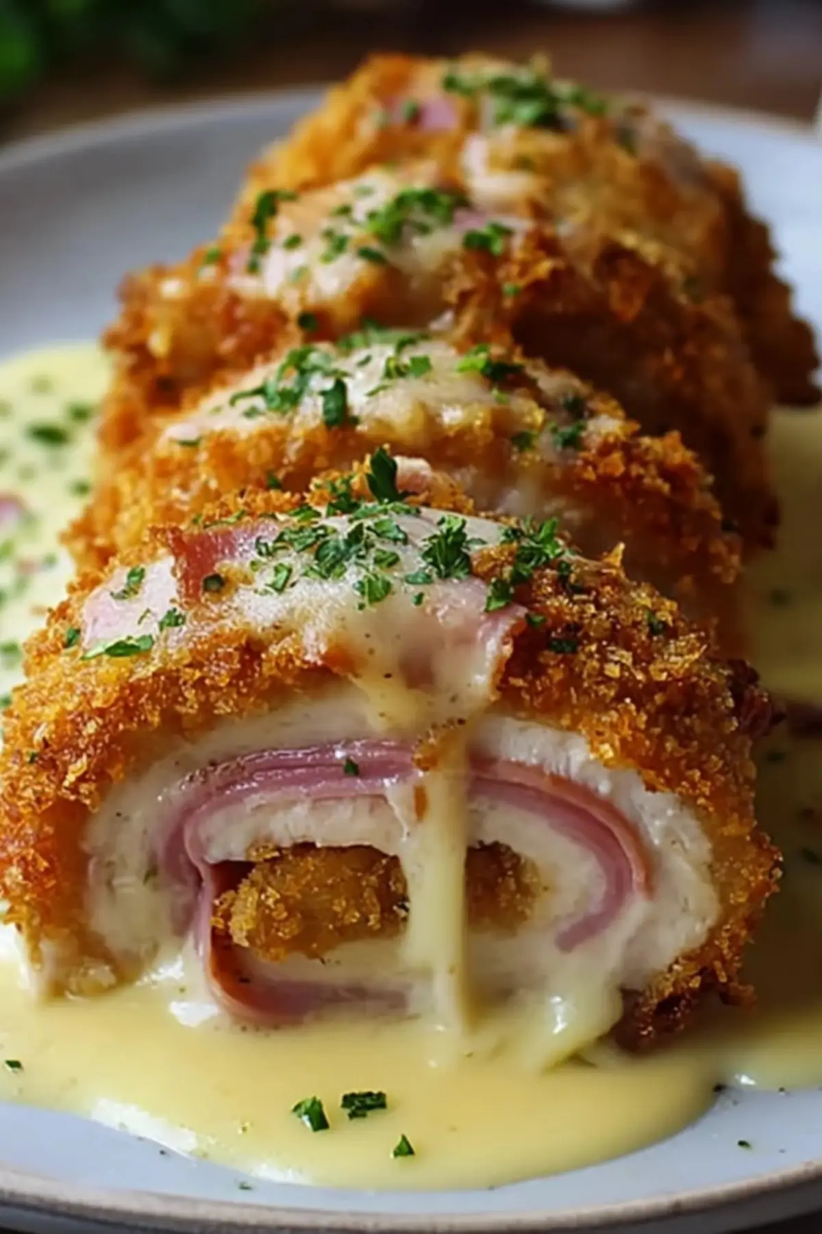 Crispy Creamy Chicken Cordon Bleu Crispy Creamy Chicken Cordon Bleu
