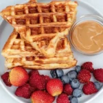 Easy Protein Freezer Waffles
