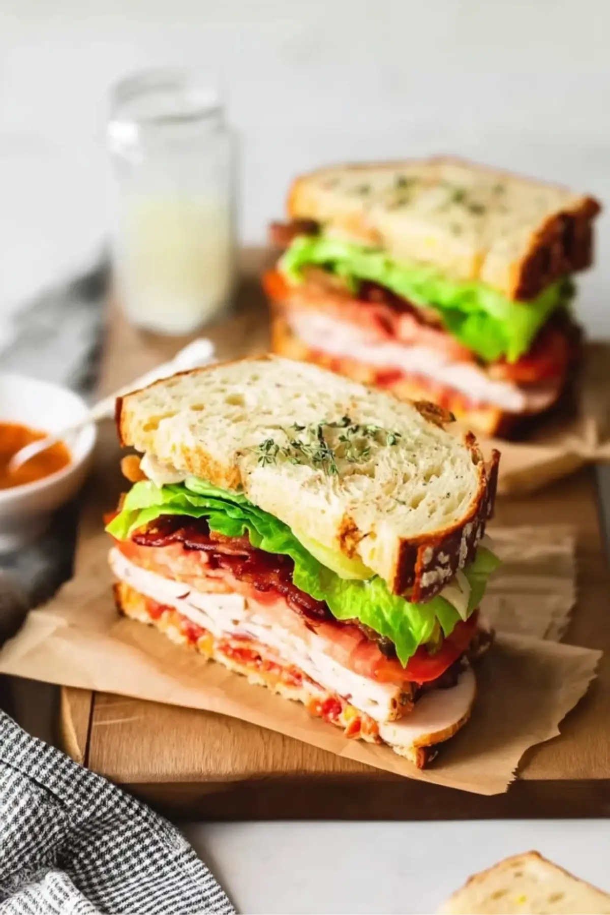 Turkey Club Sandwich Turkey Club Sandwich