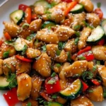 Honey Garlic Chicken Stir-Fry