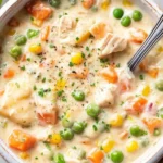 Cozy Slow Cooker Chicken Pot Pie Soup