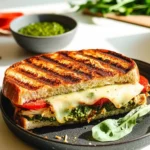 Loaded Chicken Pesto Panini