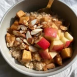 Cozy Cinnamon Apple Oatmeal Bowl